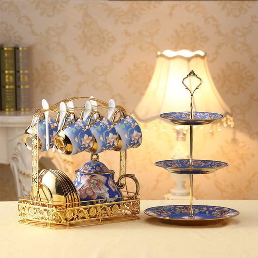High-Quality Porcelain Luxury Coffee Cup Set - Ceramic Tea Cup Set (Multi Set)