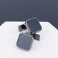 Men's Cufflinks - Copper Sleeve Studs in Black and Grey Variety