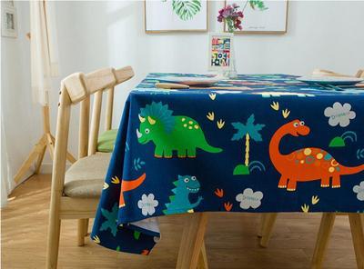 Durable Dinosaur pattern tablecloth for children