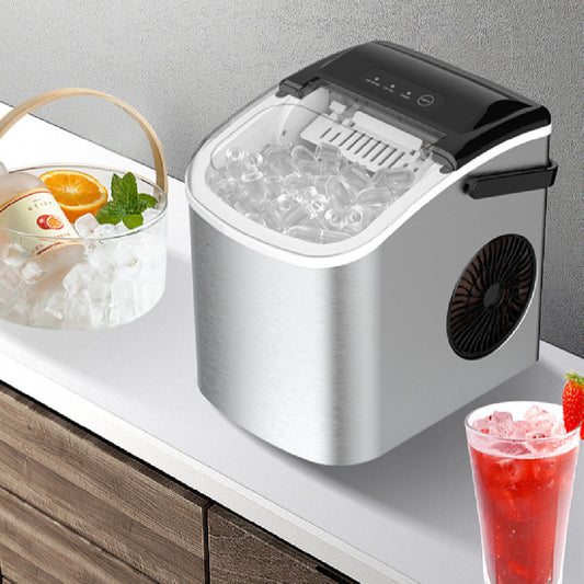 Effortlessly Chill Your Drinks with the Home Ice Machine Small Ice Maker