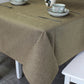 Plain Style Dining Table Tablecloth Cover