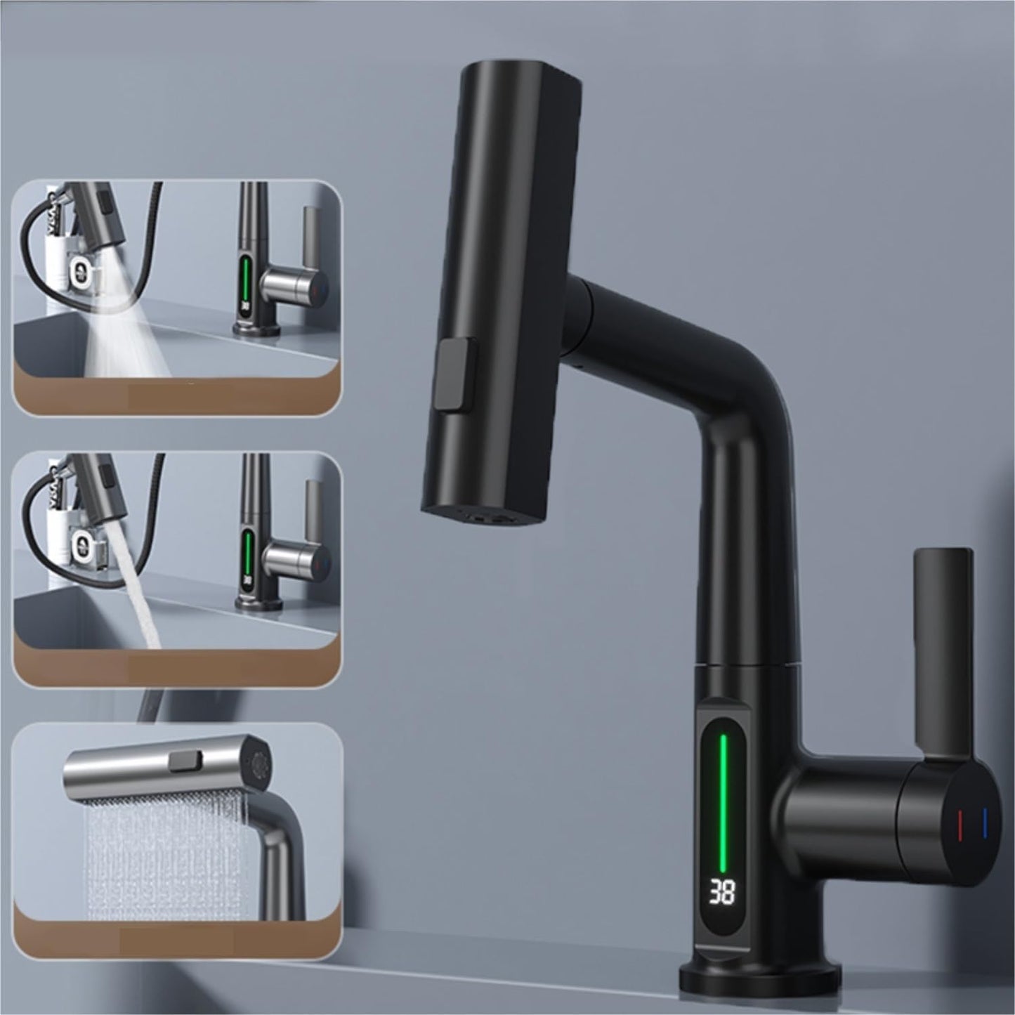 Intelligent Digital Display Faucet - 360° Rotation