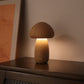 Wooden Cute Mushroom LED Night Light with Touch Switch for Bedroom and Children's Room