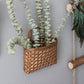 Bamboo Woven Wall Hanging Flower Basket