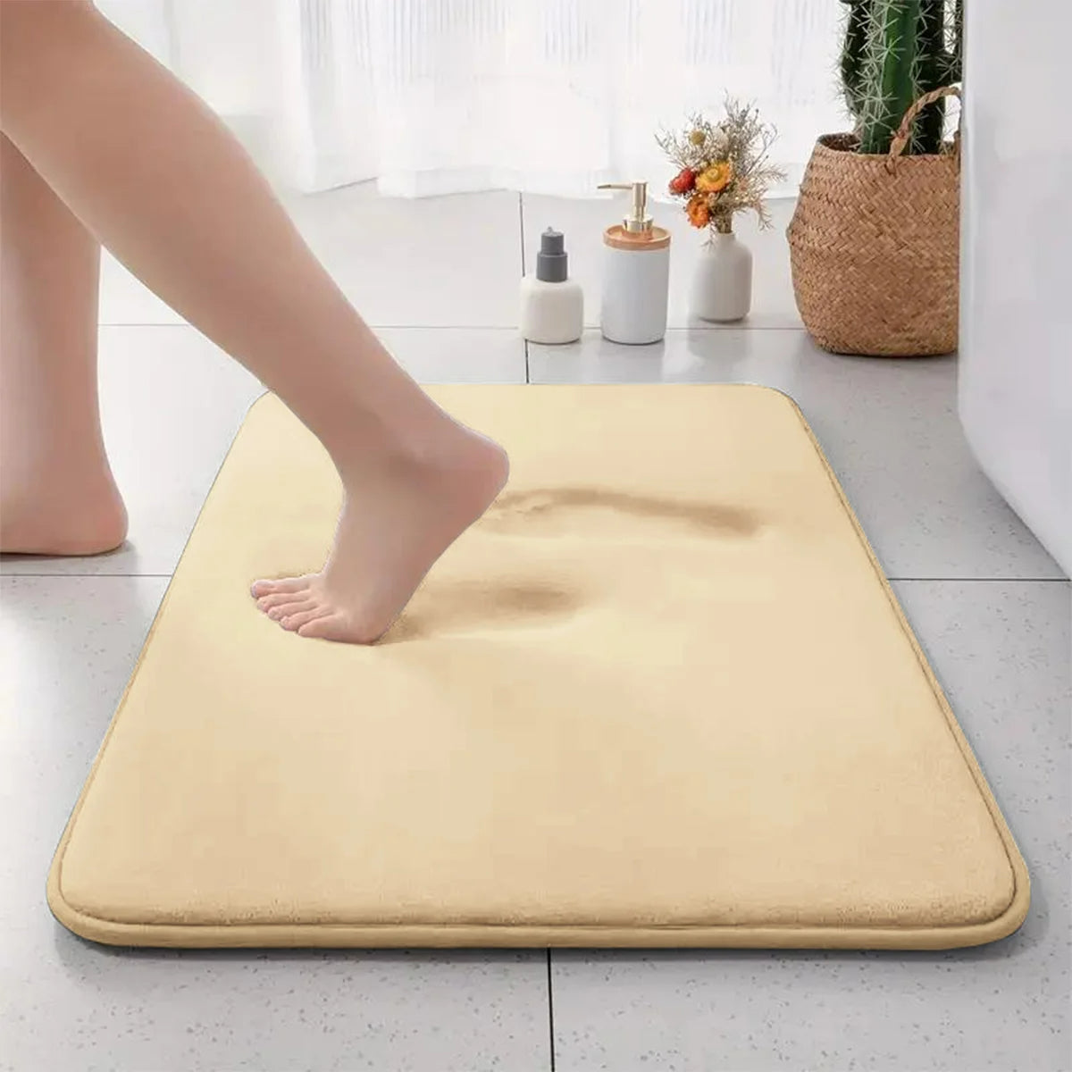 FamilyHomeDecor™ Memory Foam Bathroom Rug