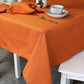 Plain Style Dining Table Tablecloth Cover