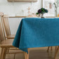 Plain Style Dining Table Tablecloth Cover