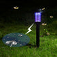 Electric Mosquito Killer and Fly Bug Zapper - Rechargeable Solar Led Lamp Garden Lawn