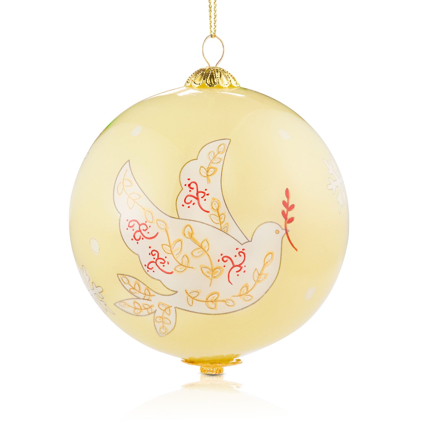 Pier 1 Li Bien Peace On Earth Ornament 2022