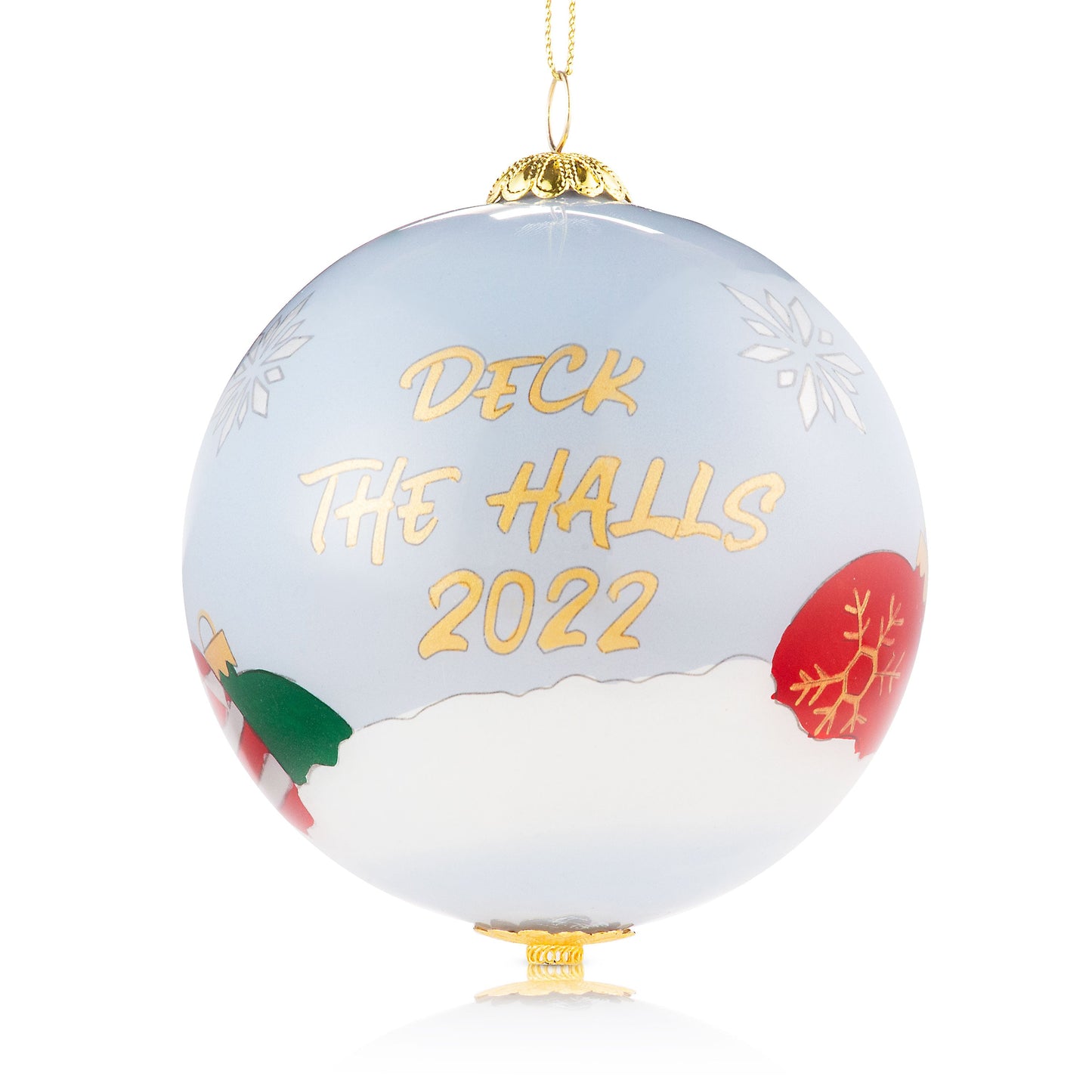 Pier 1 Li Bien Deck The Halls Ornament 2022