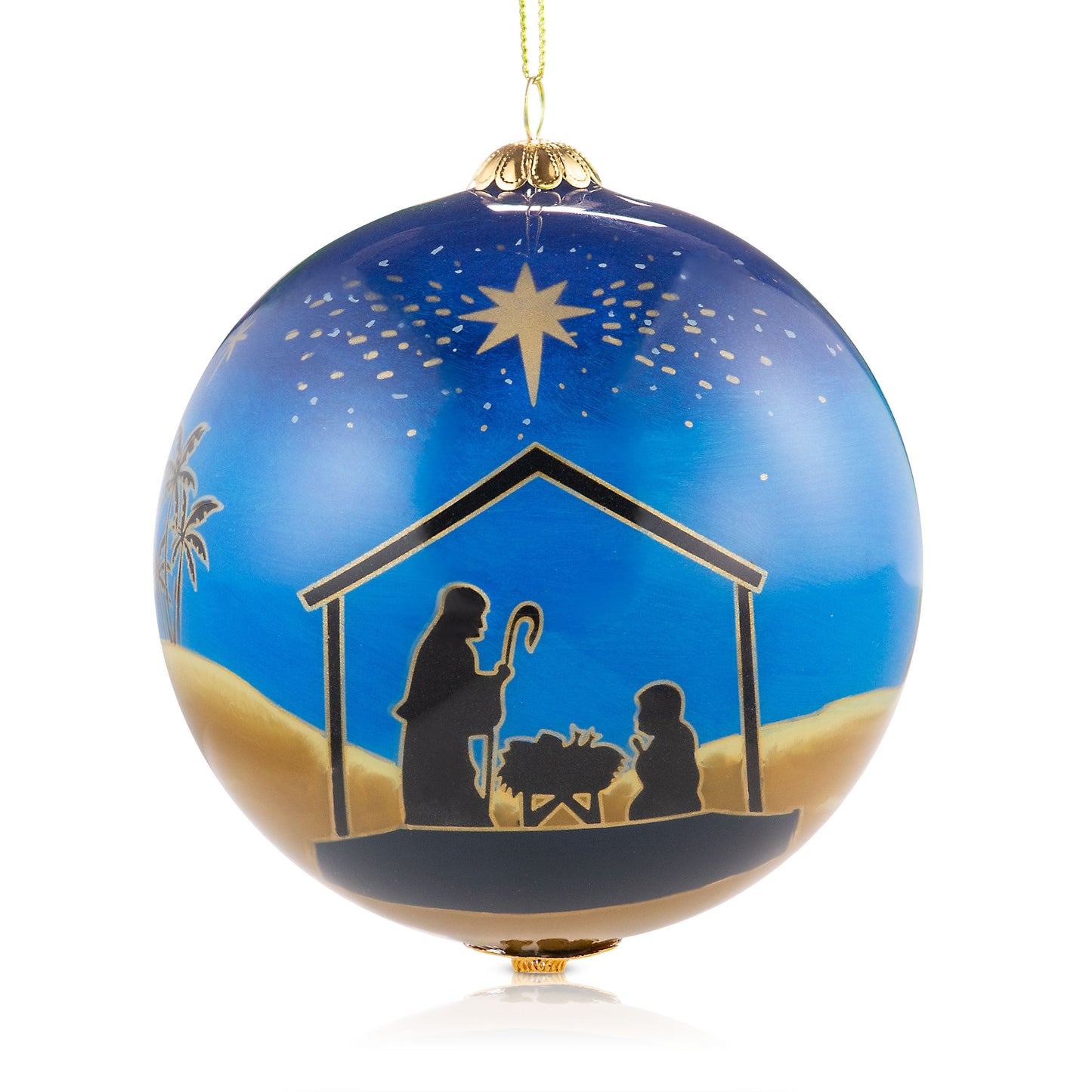 Pier 1 Li Bien Joy To The World Ornament 2022