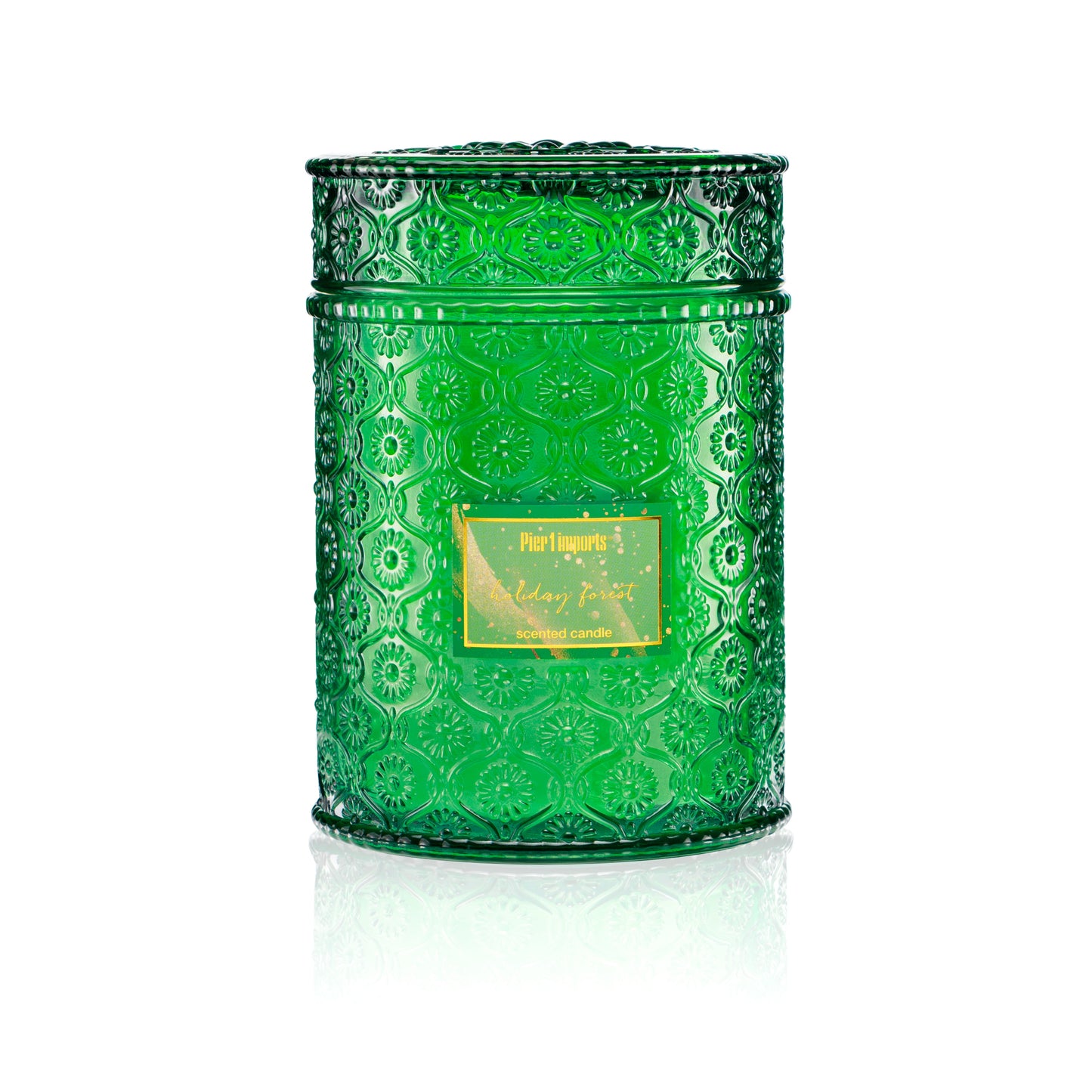 Pier 1 Holiday Forest Luxe 19oz Filled Candle