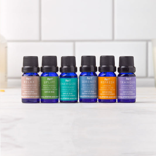 Pier 1 Aromatherapy Set of 6 Essential Oils