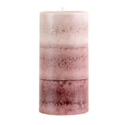 Pier 1 Amber Musk 3x6 Layered Pillar Candle - Pier 1