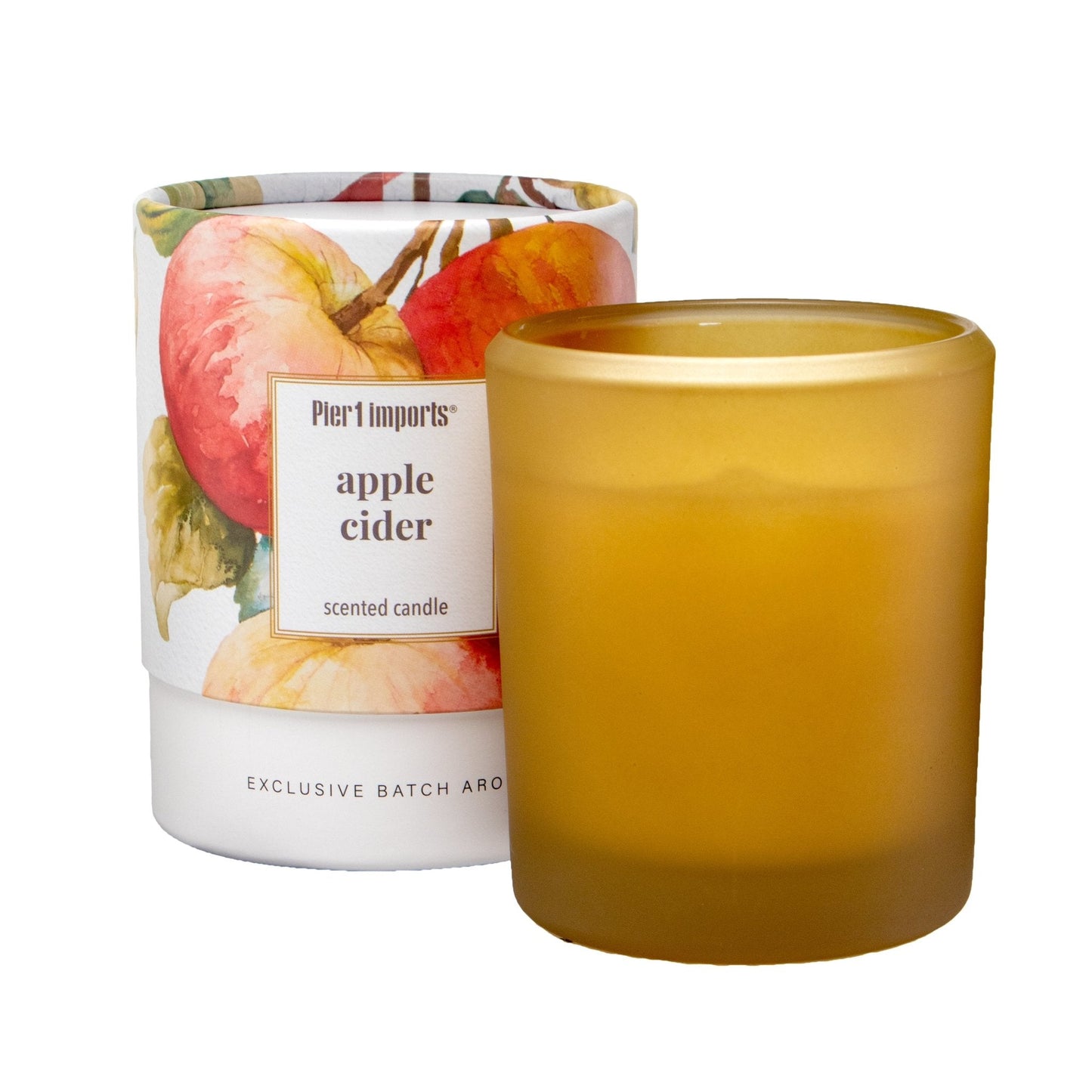 Pier 1 Apple Cider Boxed 8oz Soy Candle - Pier 1