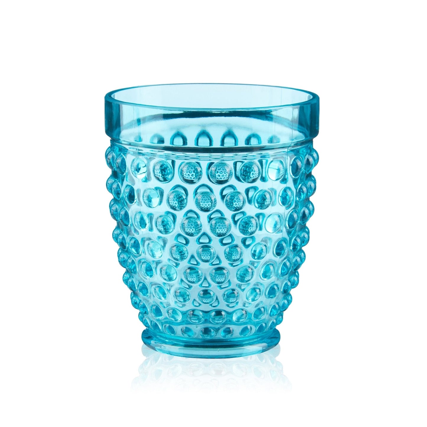 Pier 1 Emma Aqua Acrylic 13 oz Drinking Glasses, Set of 4 - Pier 1