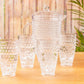 Pier 1 Emma Clear Acrylic 18 oz Drinking Glasses, Set of 4 - Pier 1