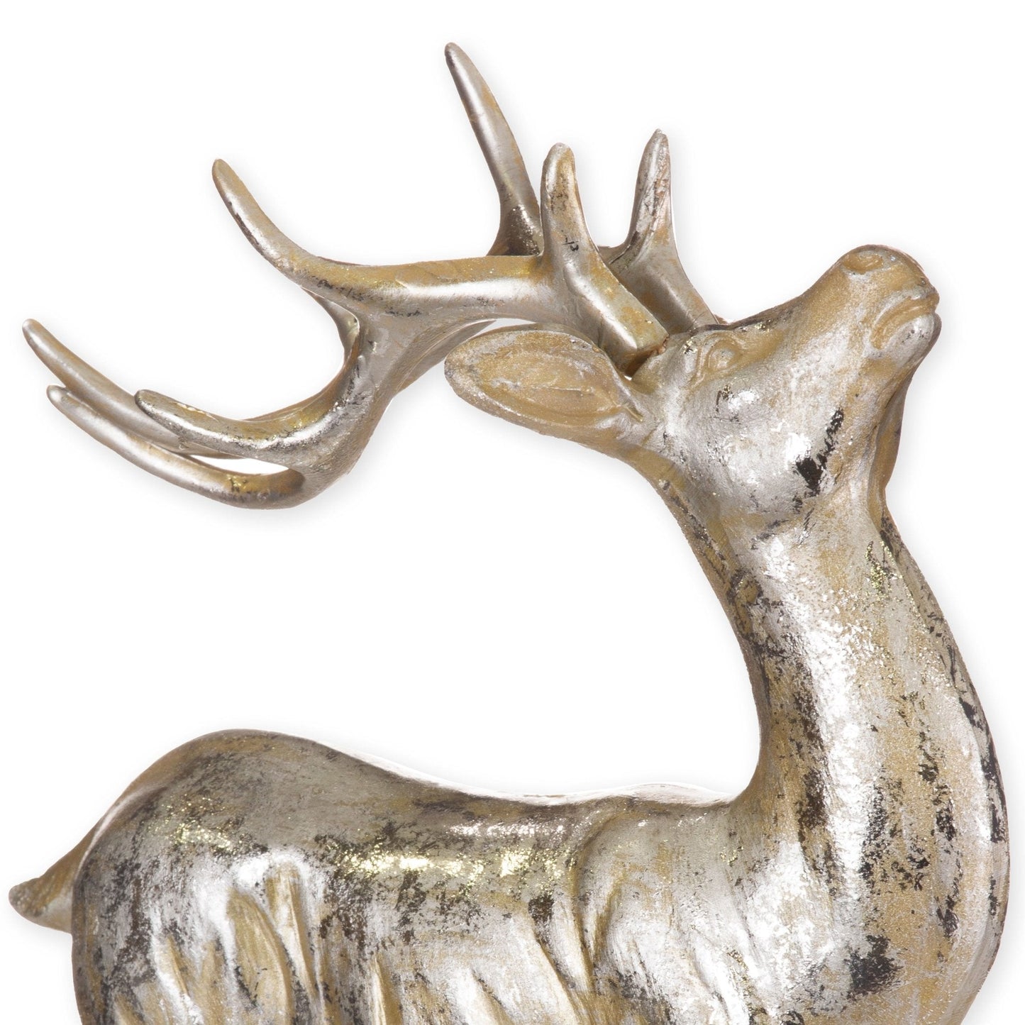 Pier 1 Gold Standing Deer - Pier 1