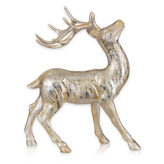 Pier 1 Gold Standing Deer - Pier 1