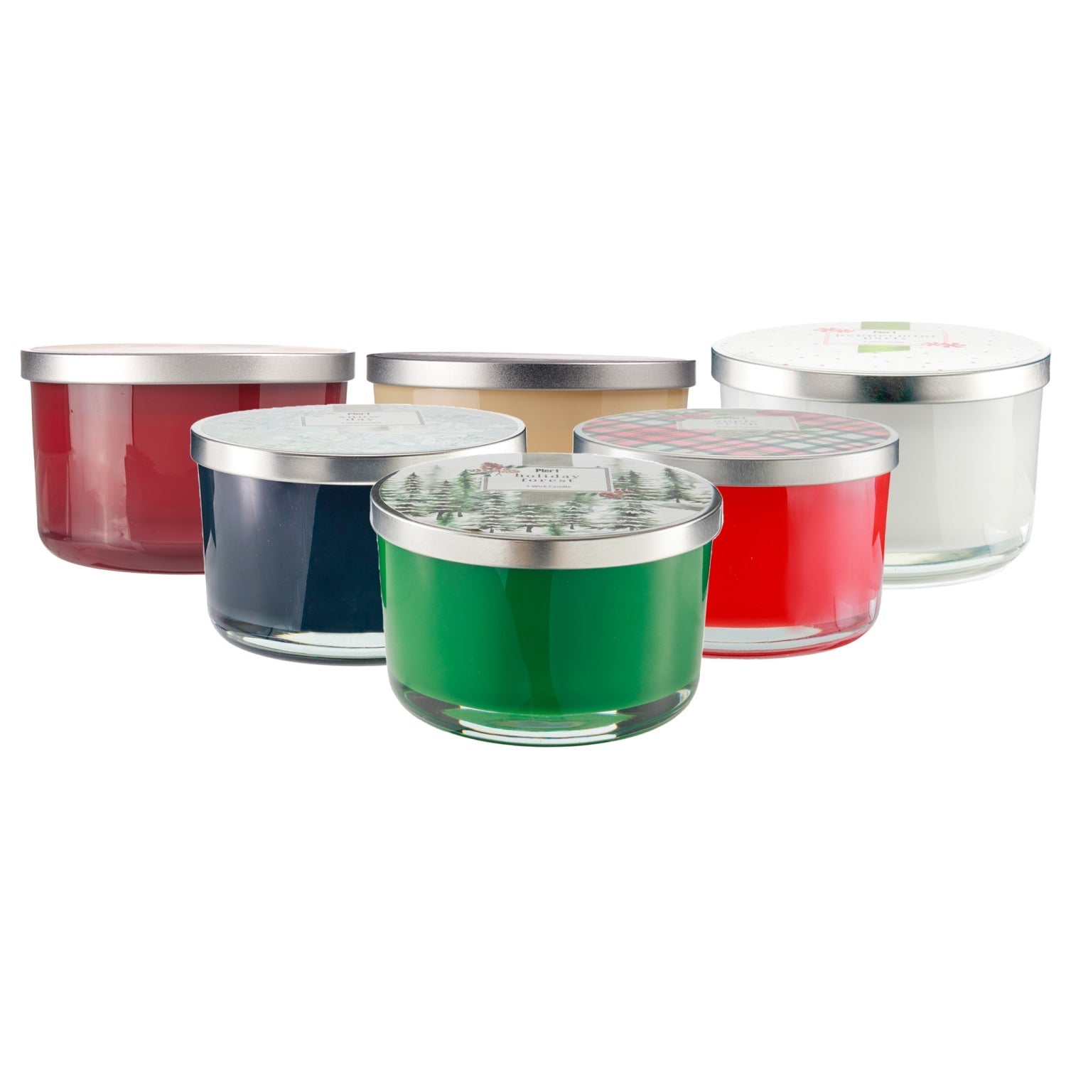 Pier 1 Holiday 3-Wick Candle Collection - Pier 1