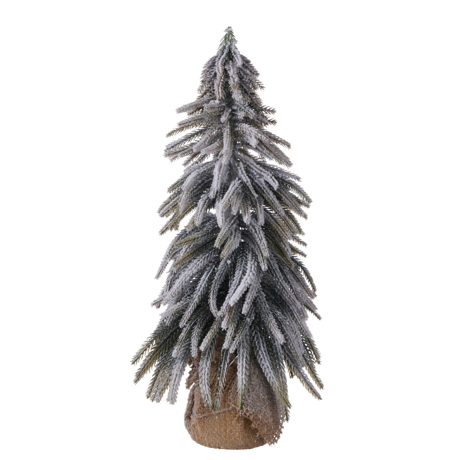 Pier 1 Medium Flocked Pine Tree - Pier 1