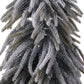 Pier 1 Set of 2 Flocked Pine Tree Set - Pier 1