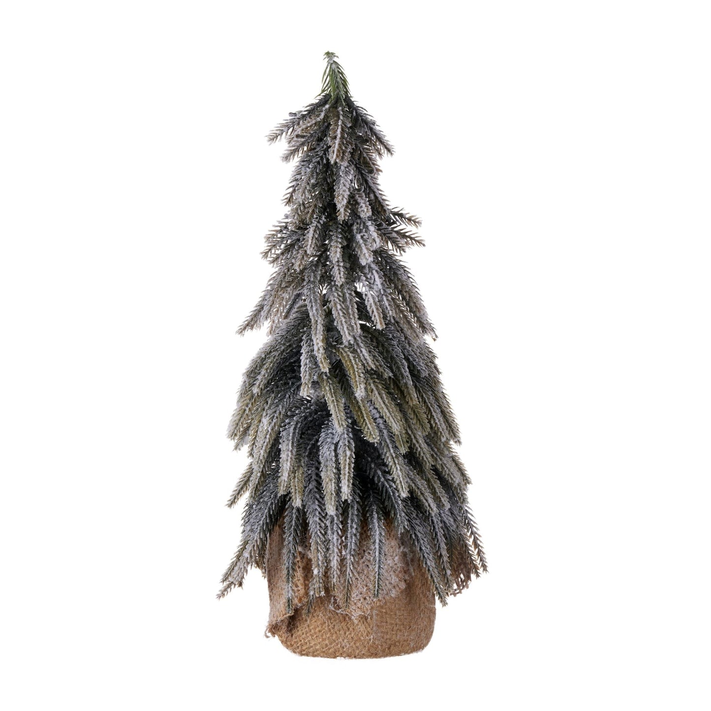 Pier 1 Set of 2 Flocked Pine Tree Set - Pier 1