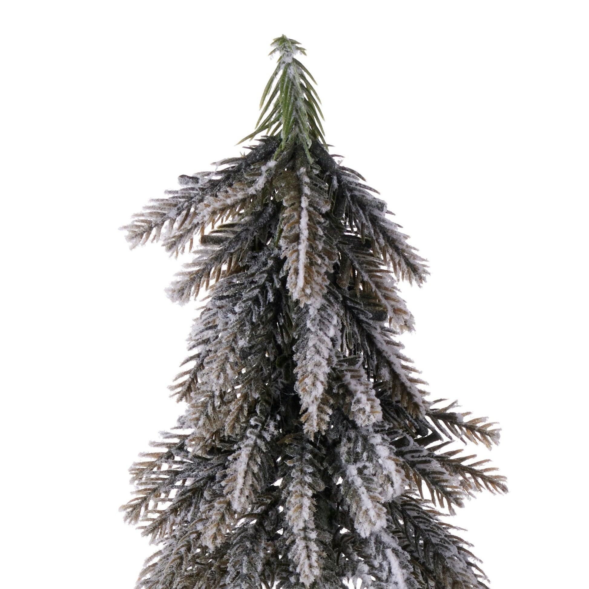 Pier 1 Set of 2 Flocked Pine Tree Set - Pier 1