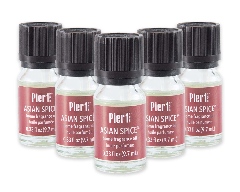 Pier 1 Set of 5 Asian Spice Fragrance Oils - Pier 1