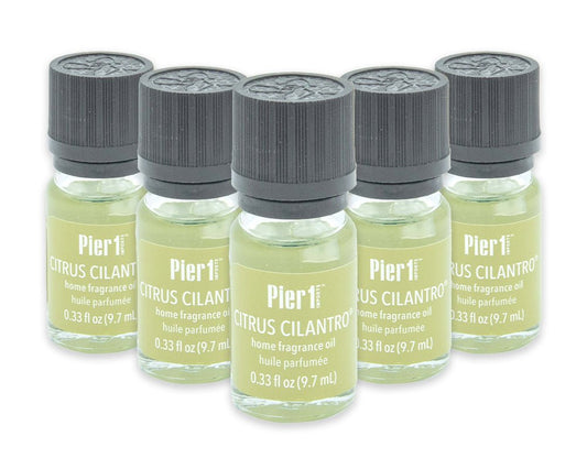 Pier 1 Set of 5 Citrus Cilantro Fragrance Oils - Pier 1