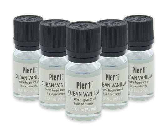 Pier 1 Set of 5 Cuban Vanilla Fragrance Oils - Pier 1