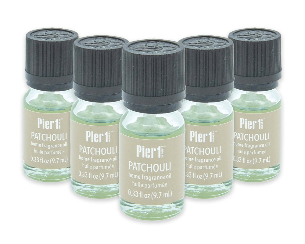 Pier 1 Set of 5 Patchouli Fragrance Oils - Pier 1