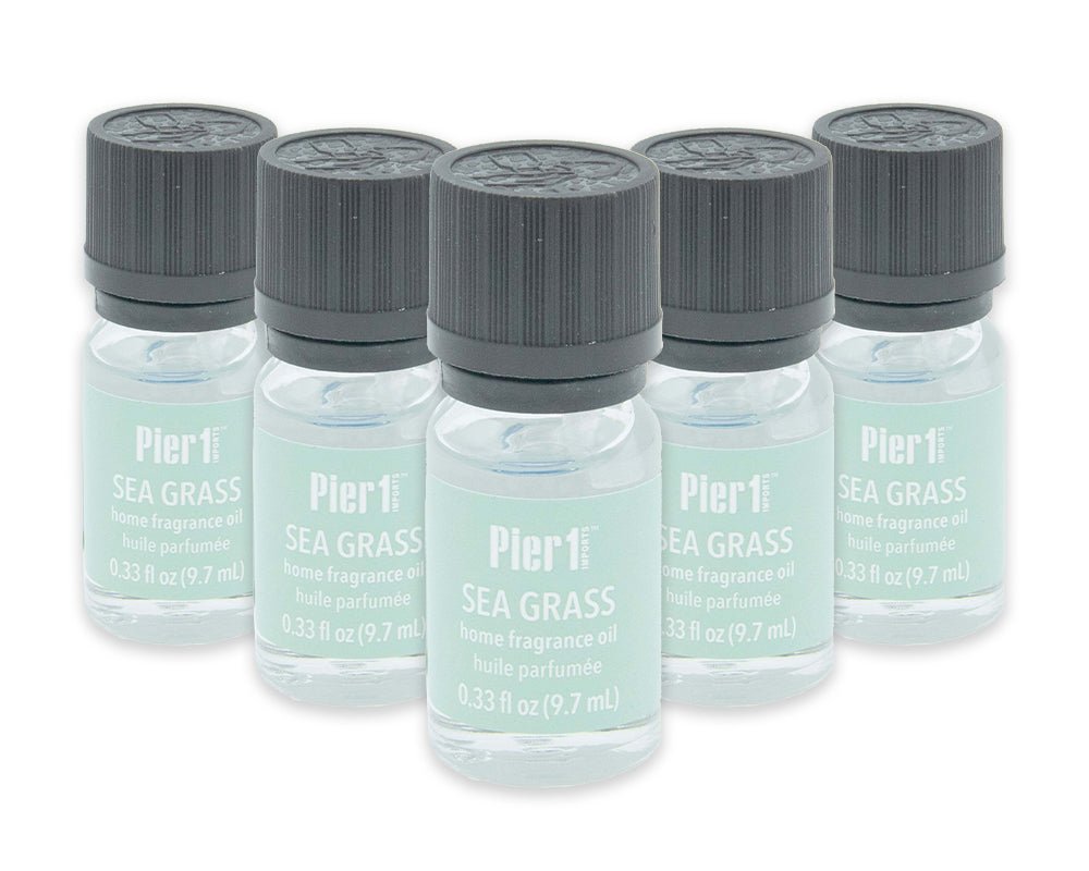 Pier 1 Set of 5 Sea Grass Fragrance Oils - Pier 1