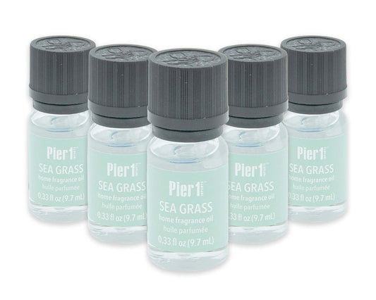 Pier 1 Set of 5 Sea Grass Fragrance Oils - Pier 1