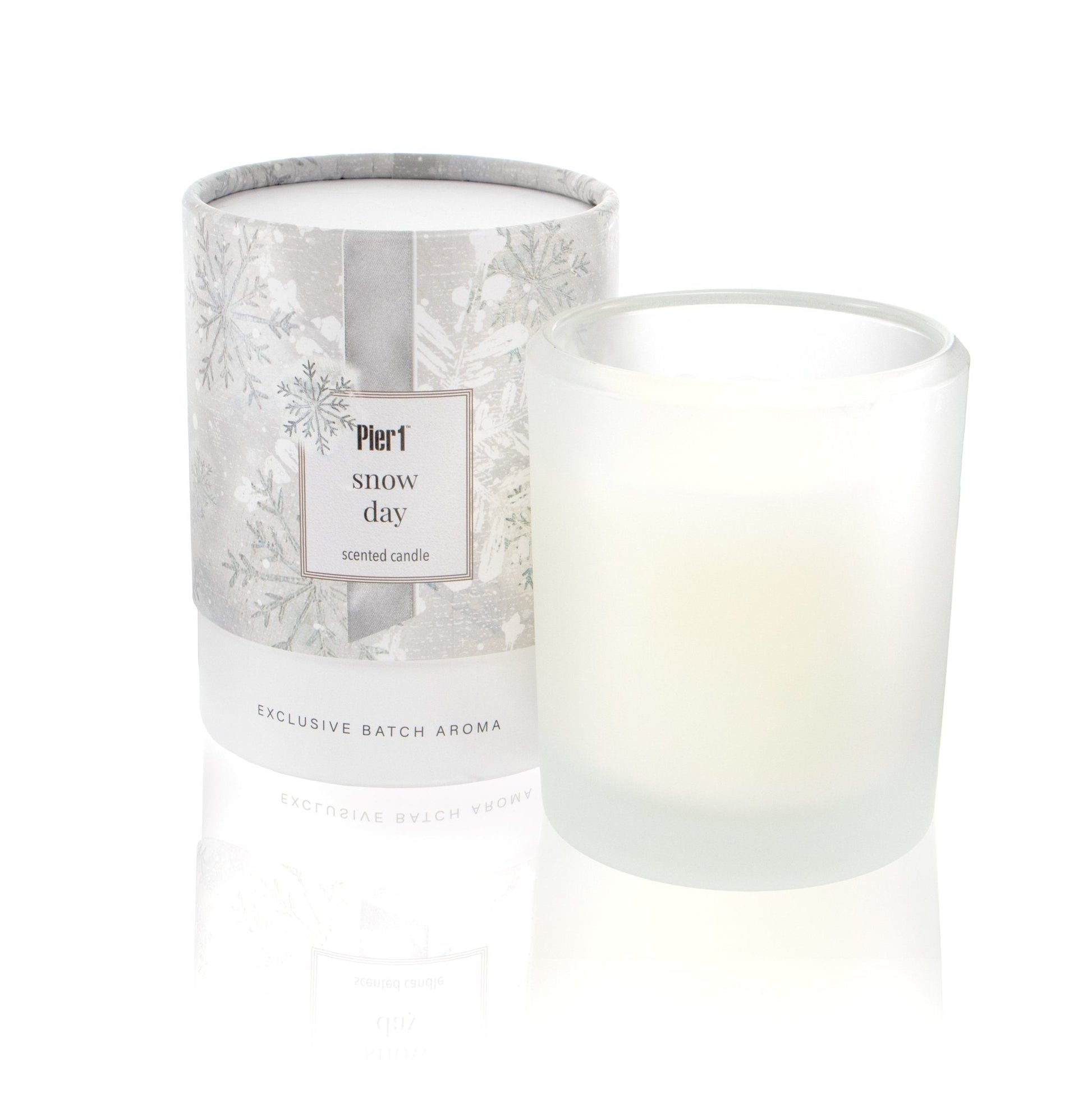 Pier 1 Snow Day 8oz Boxed Soy Candle - Pier 1