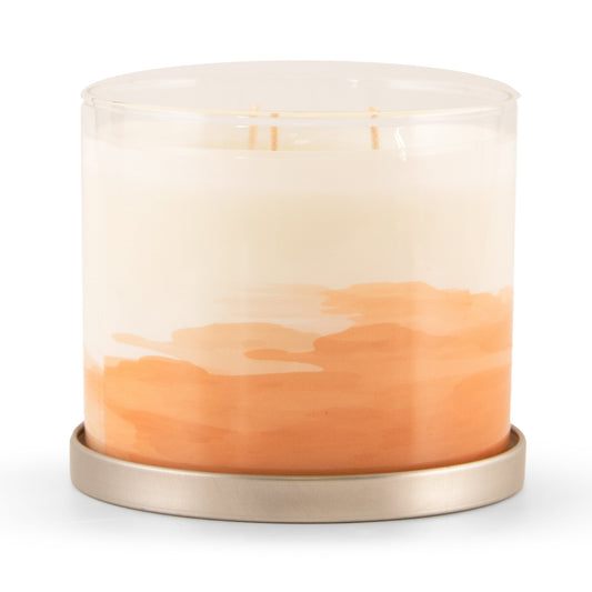 Pier 1 Spa Collection Grapefruit & Sage Filled 3-Wick Candle - Pier 1
