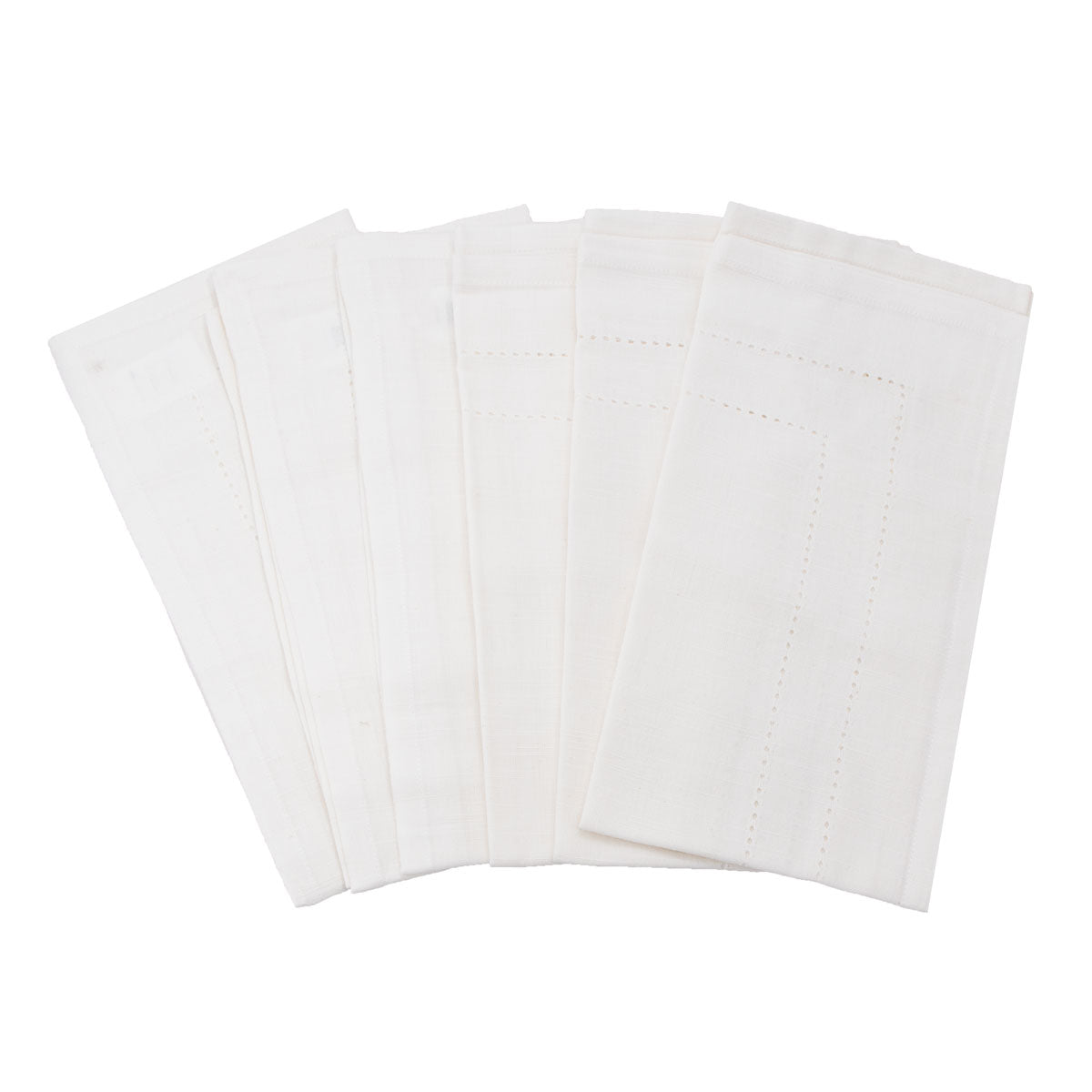 Pier 1 Hemstitch Cotton Napkins