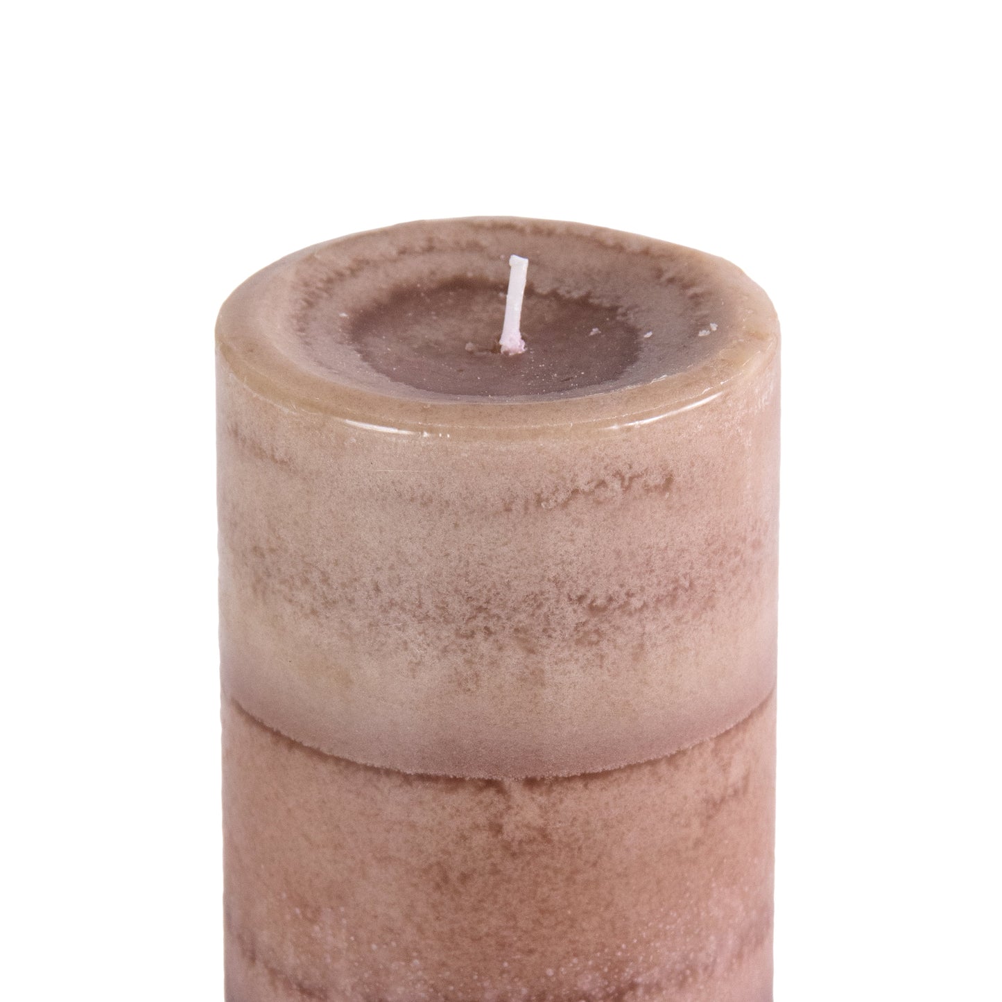 Pier 1 Cuban Vanilla 3x6 Layered Pillar Candle